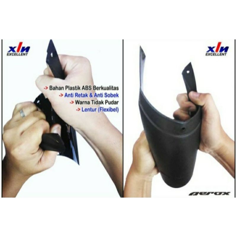 Mudflap Sambungan Spakbor Aerox 155 Dan Aerox New Connected 2021