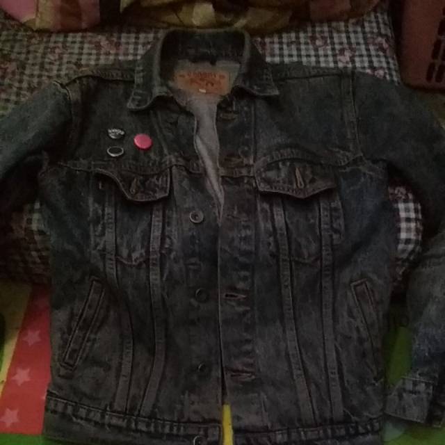 Jaket denim vearst jeans