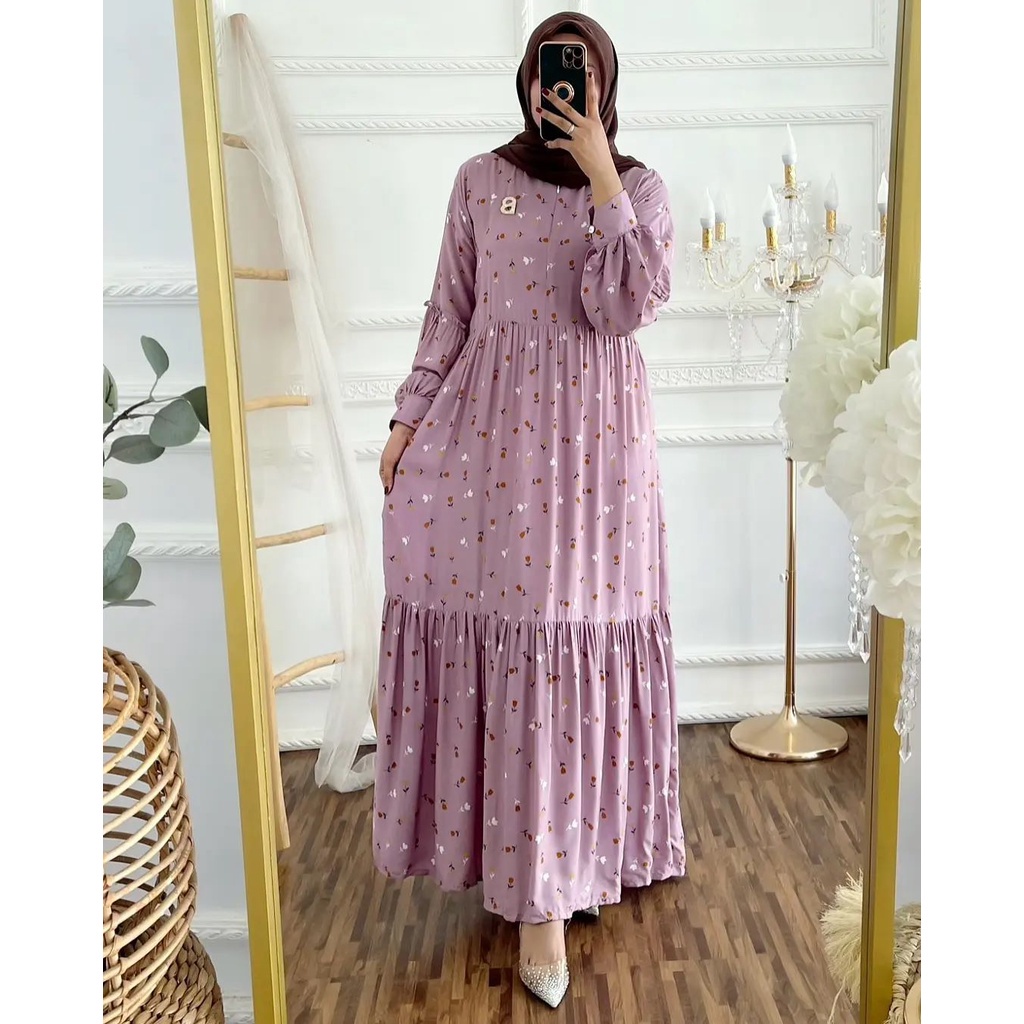 Kekinian Dres Wanita Korea Terbaru Ste Mini Sifon Organza Korea Vie Set 2in1 Sweater Dress Tut 34PAV