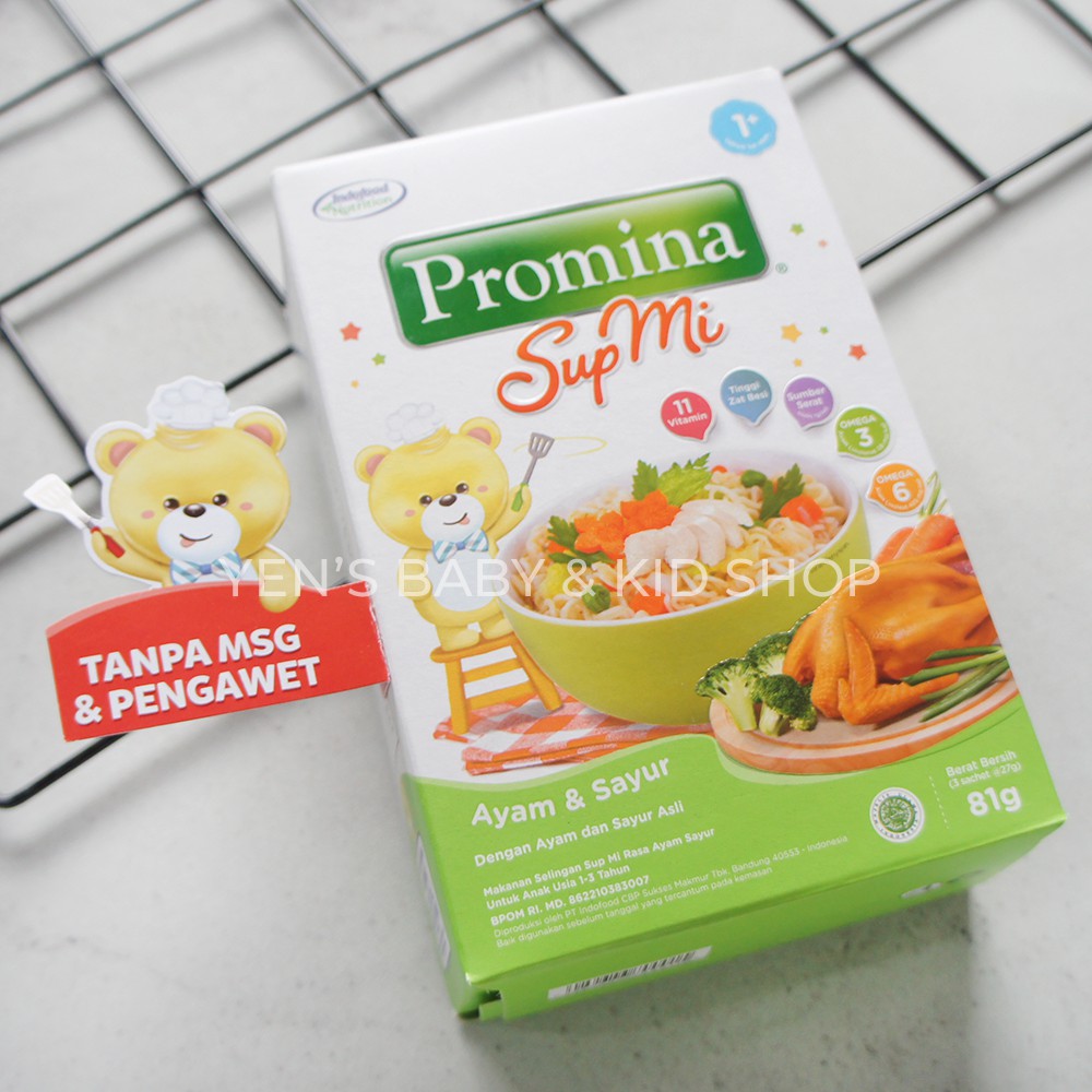 Promina Sup Mi Ayam &amp; Sayur 81gr