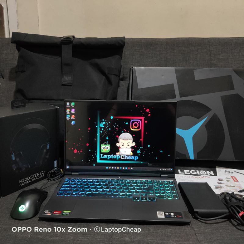Lenovo Legion 5 PRO 35ID Ryzen 7 5800H RTX 3050Ti Istimewa x Rog Strix Zephyrus S7 Omen