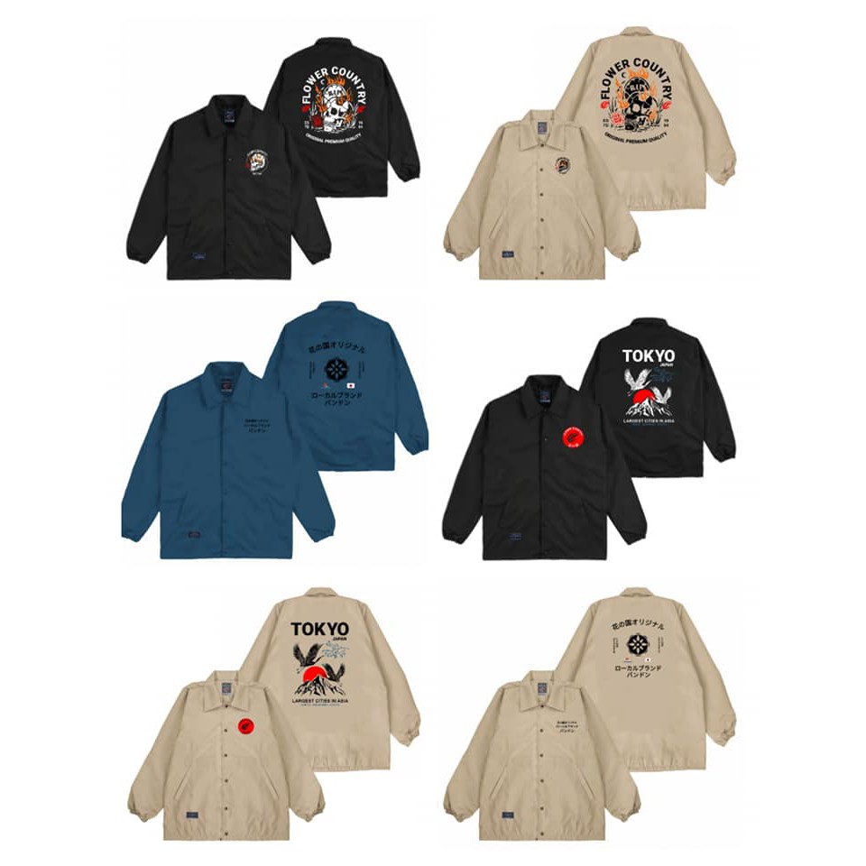 Jaket Coach Tokyo Japan / Jaket Coach Japan / Jaket Coach Tokyo Manji / Jaket Coach japan original