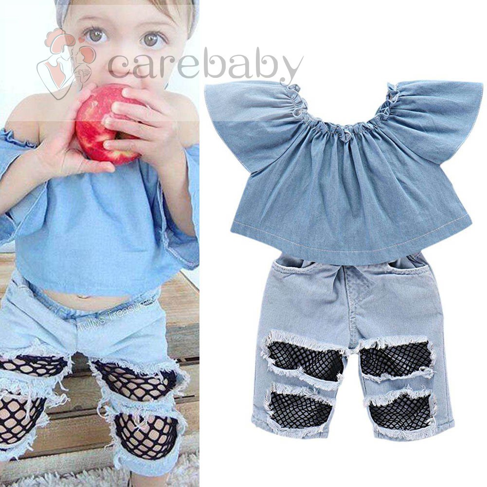 ripped baby girl jeans