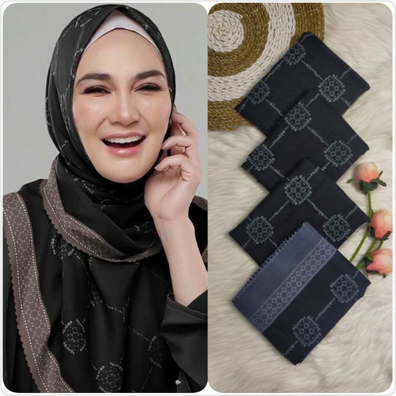 Hijab Voal Premium Motif Luna Maya