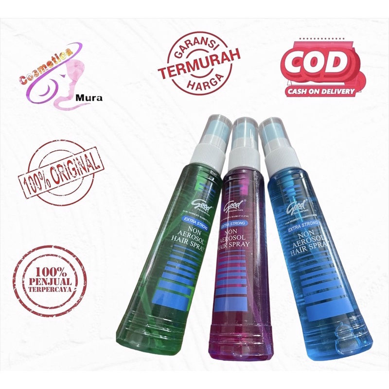 good hair spray pengeras rambut sanggul | good hairspray 90 &amp; 200 ml