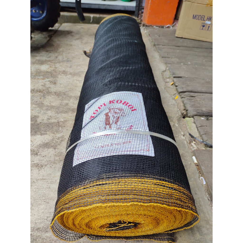 Waring hitam TOPI KOBOI 100 meter