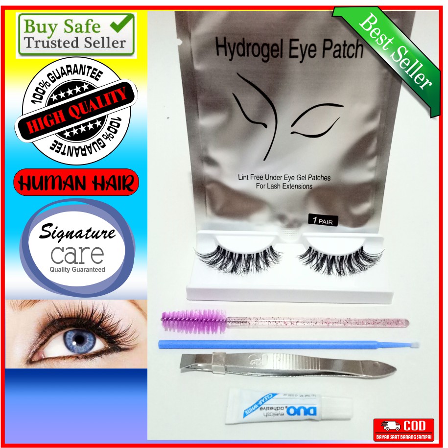 PAKET bulu mata palsu False Eyelash WSPX 5 in 1