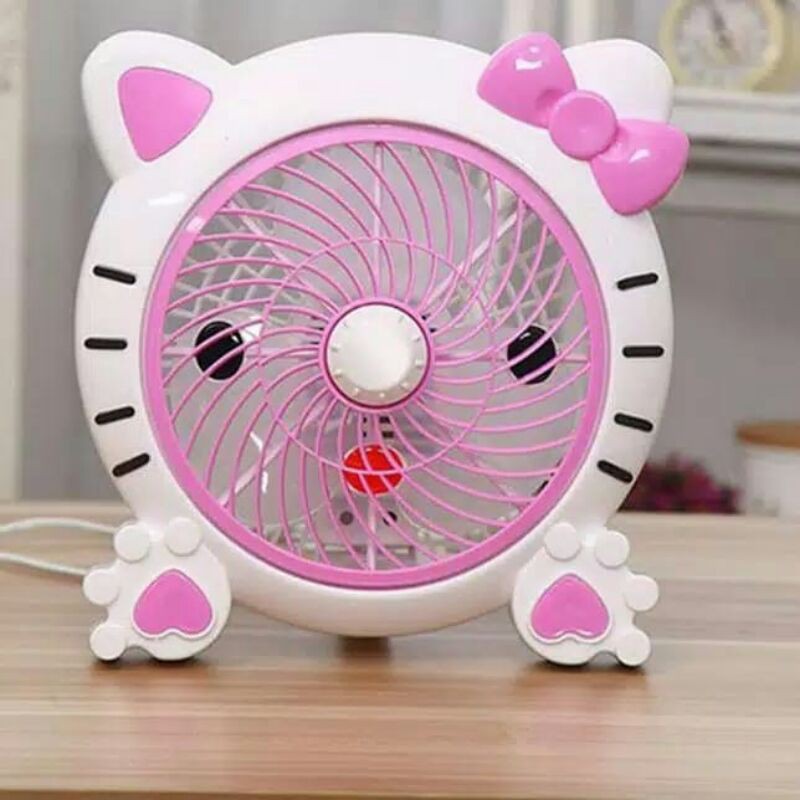 Kipas Angin Karakter WELHOME WH-170HP Hello Kitty MURAH