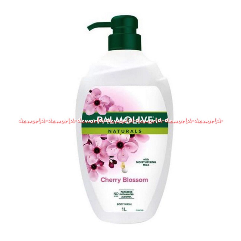 Palmolive Naturals Cherry Blossom Milk Honey Orchid 1L Shower Milk Sabun Mandi