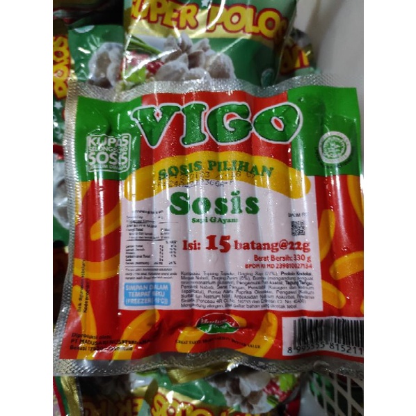 

Sosis Vigo isi 15 potong