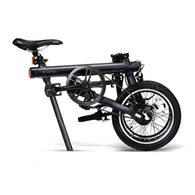 Xiaomi QiCycle EF1 Sepeda Elektrik Lipat Smart Bicycle (China) TDR01Z-Hitam