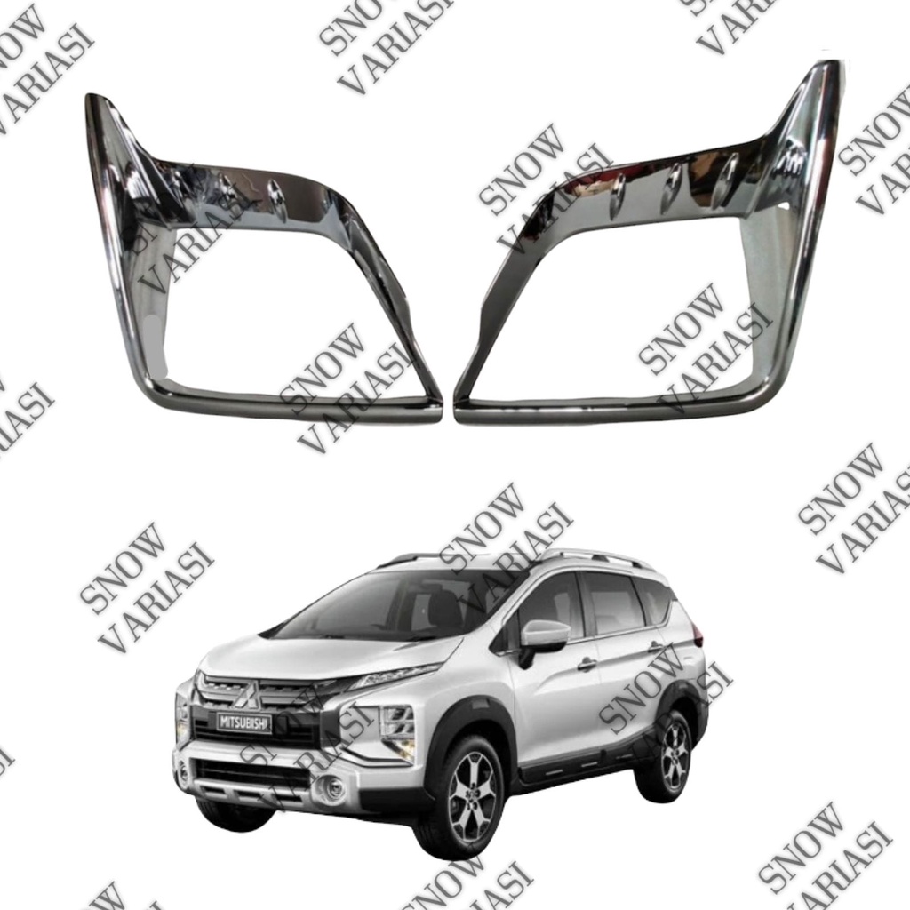 Garnish Depan Mitsubishi Xpander Cross 2020 2021 Chrome