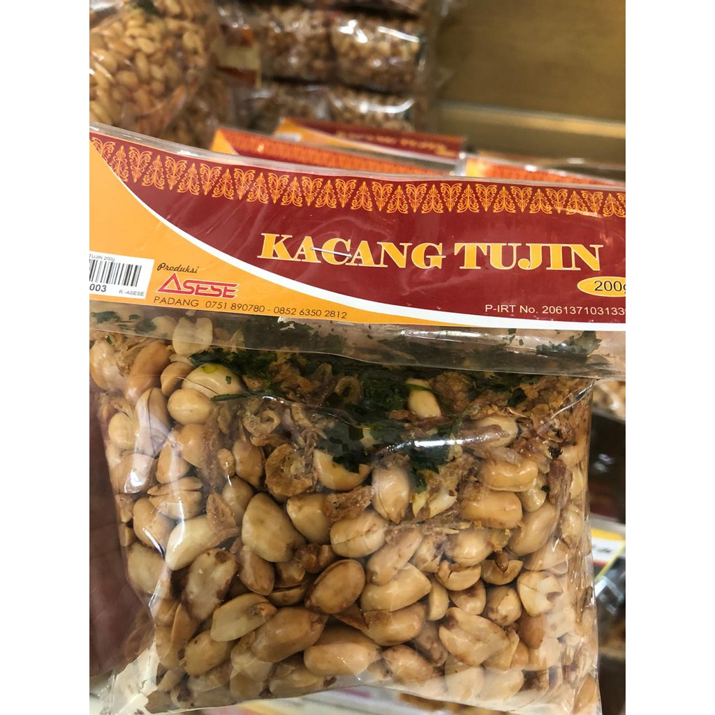 

Kacang Tojin Asese 200gram/ kacang Bawang