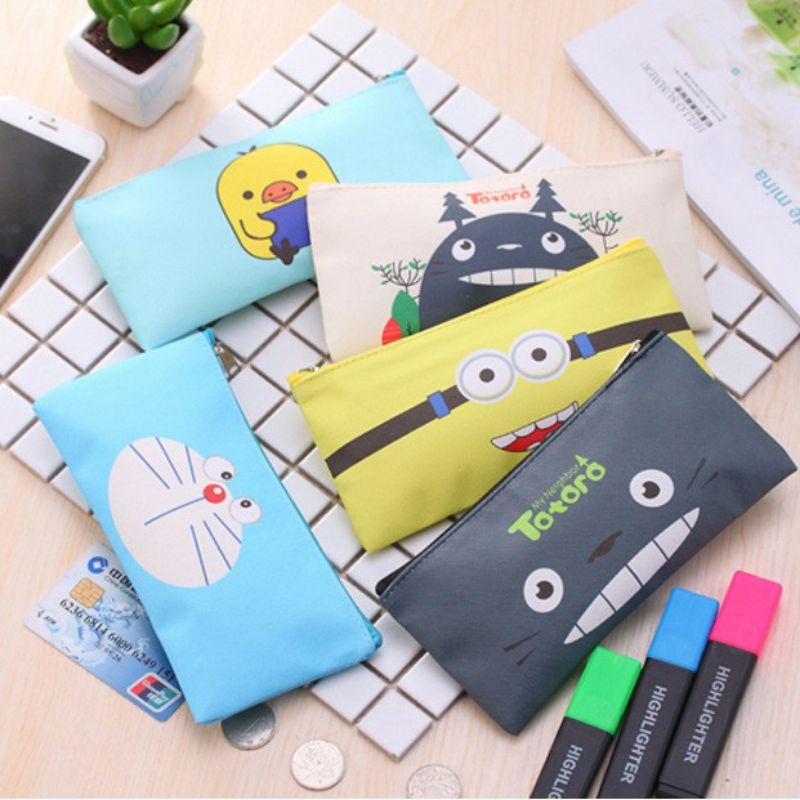 

[AJS] Tempat Pensil Motif/Kotak Pensil/Tempat alat tulis Murah