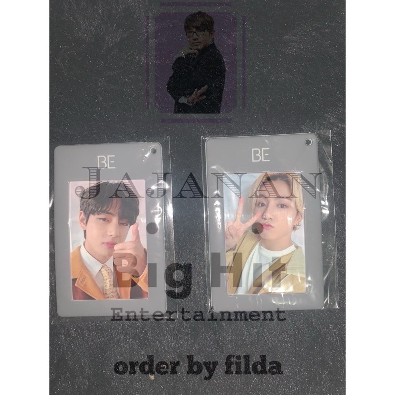 READY STOCK SEALED ALBUM BE ESSENTIAL BTS POB GIFT WEVERSE CARD HOLDER JUNGKOOK TAEHYUNG JK V