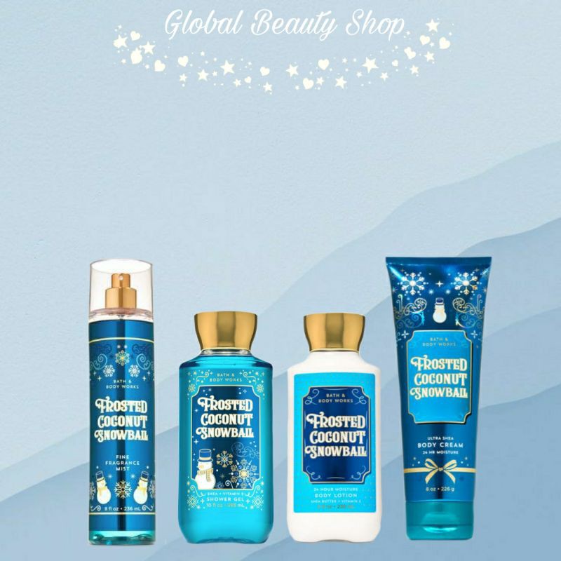 FROSTED COCONUT SNOWBALL - Bath and Body Works BBW