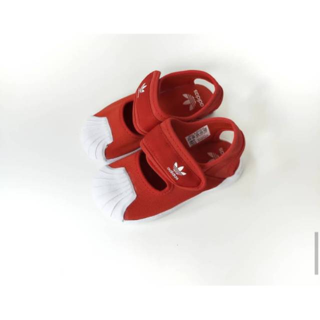 Adidas Superstar 360 Sepatu Sandal Red White
