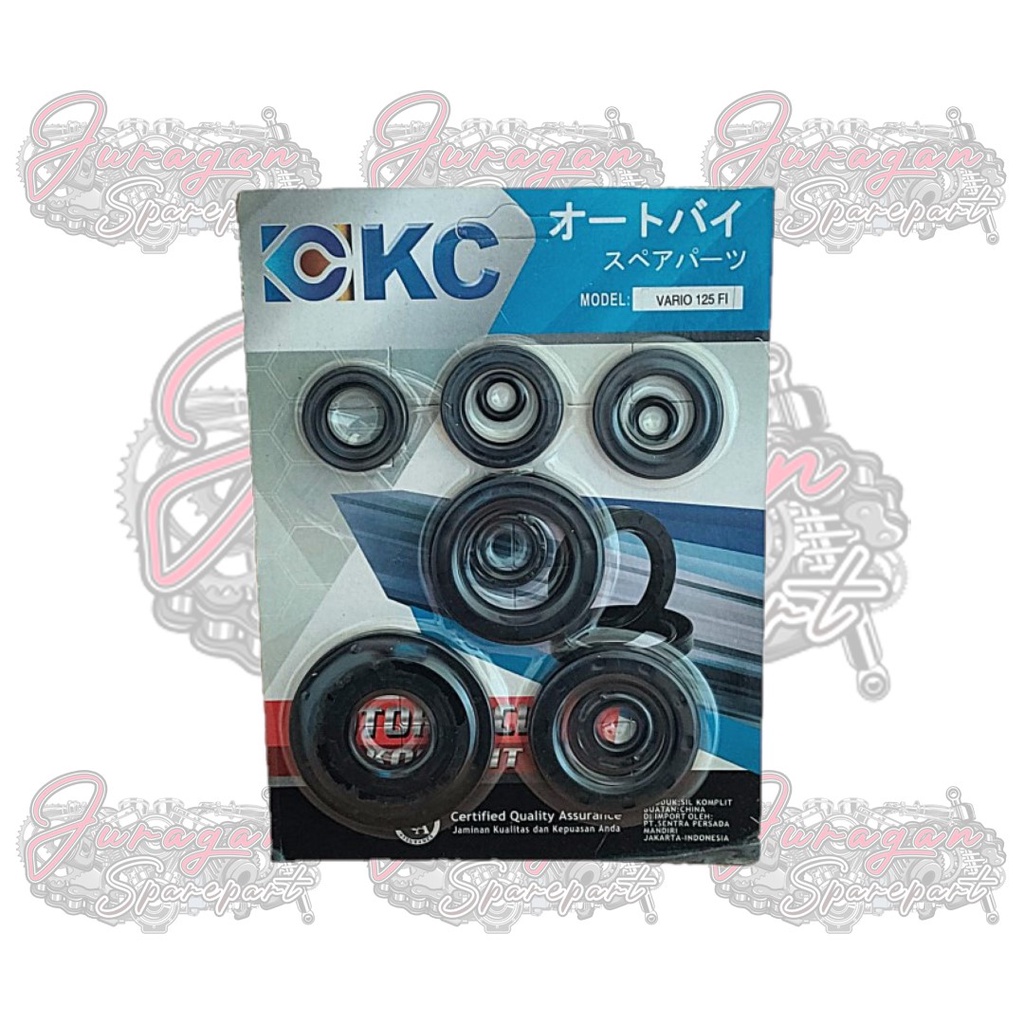 Seal Sil Komplit Oil Seal Kit Vario 125 Fi Merk Kc