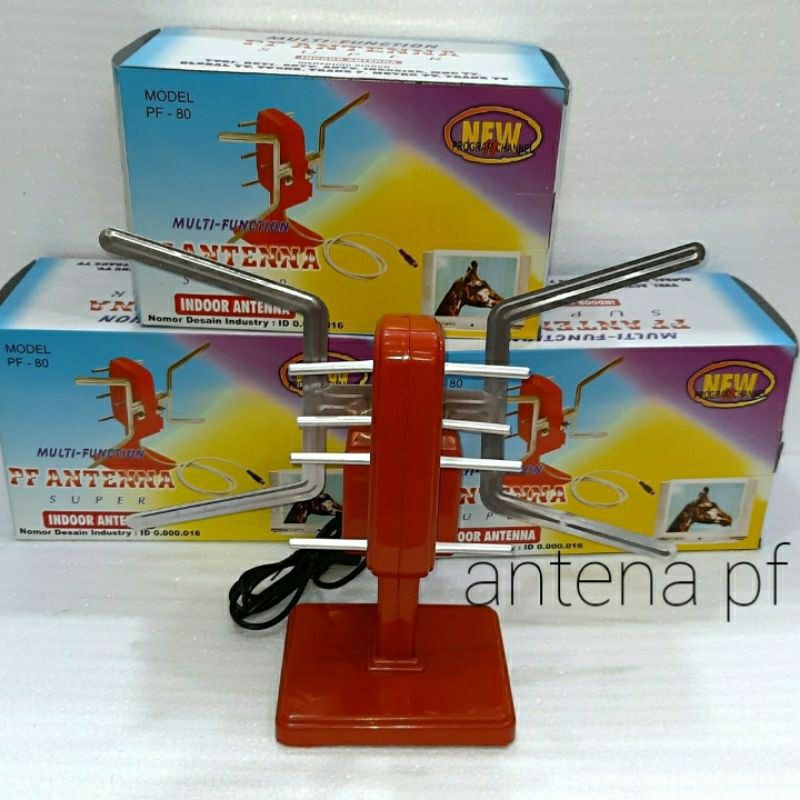 Antena TV Indoor PF 80 ( TV Tabung, TV LCD, dan TV LED)