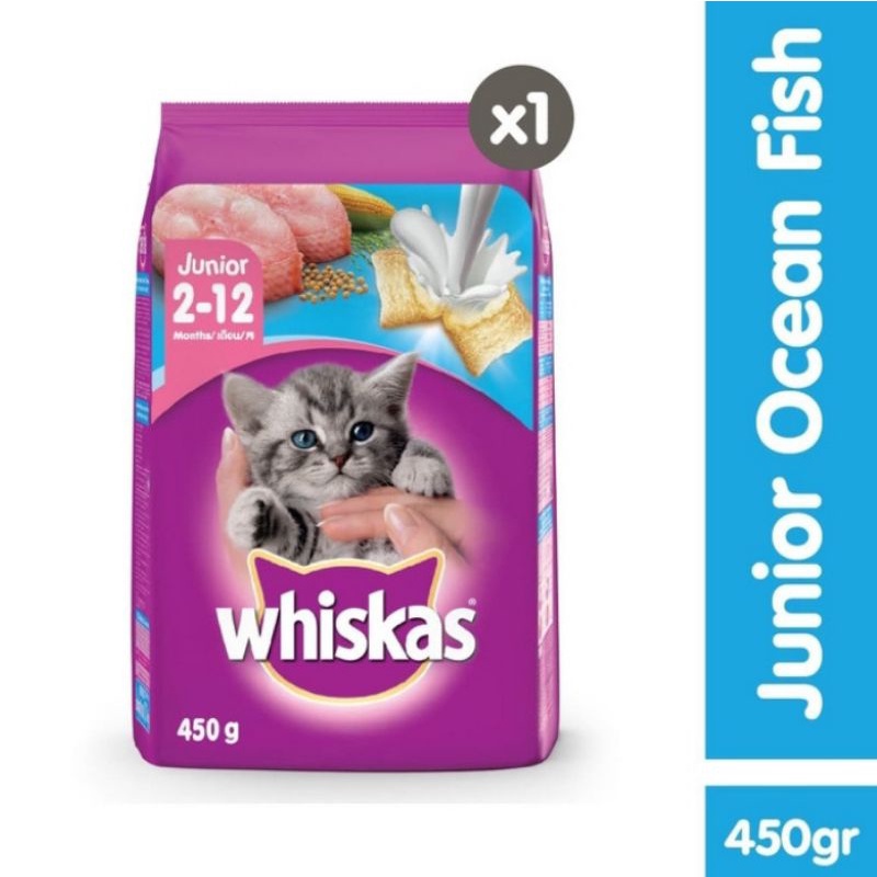 WHISKAS JUNIOR 450gr FRESPACK KITTEN OCEAN FISH