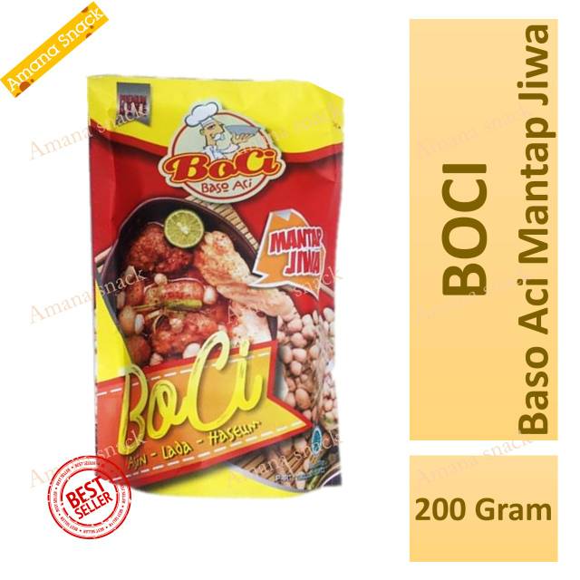 [ TERLARIS &amp; TERPERCAYA ] BOCI Bakso Aci Mantap Jiwa