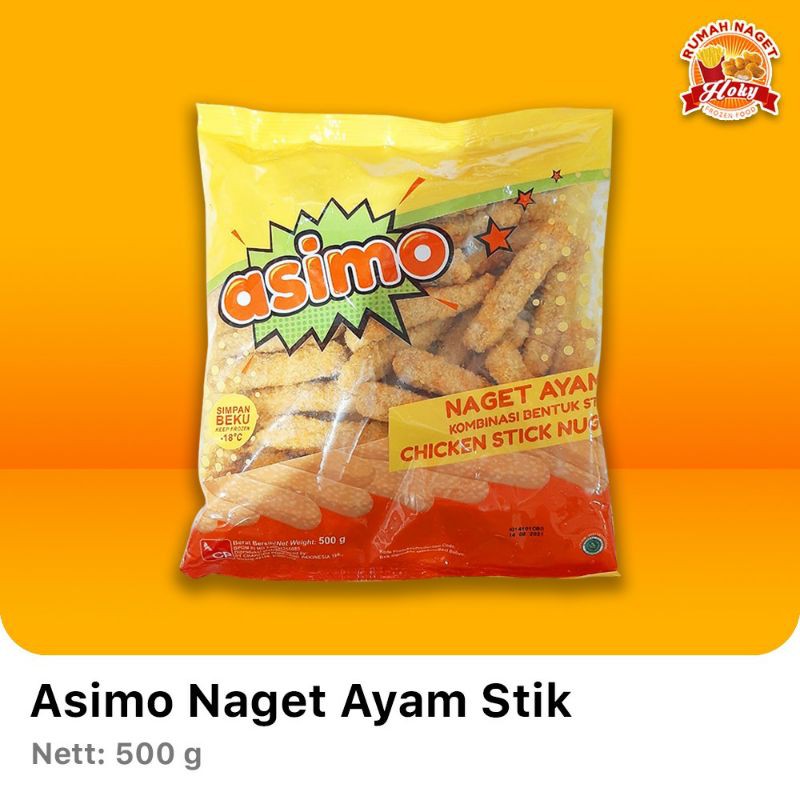 

Asimo Naget Ayam Stik / Coin 500 gr