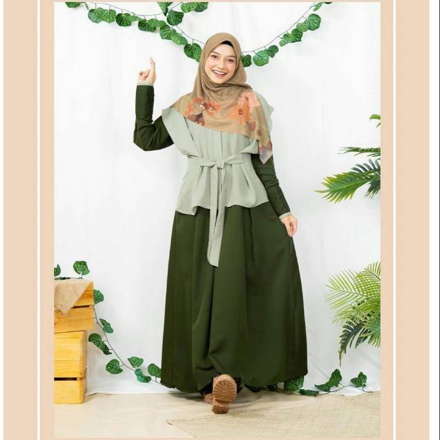 ARUMI SET GAMIS + ROMPI
