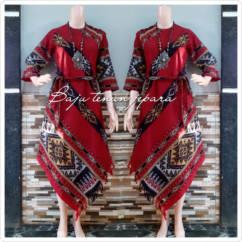 set couple baju tenun couple baju_tenun jepara Cp22