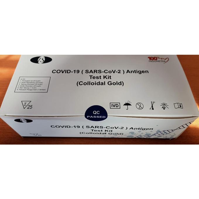 Swab Antigen / Covid-19 (Sars ) Antigen / Swab Antigen Merek Is Isi 25 Hermandiantoromart