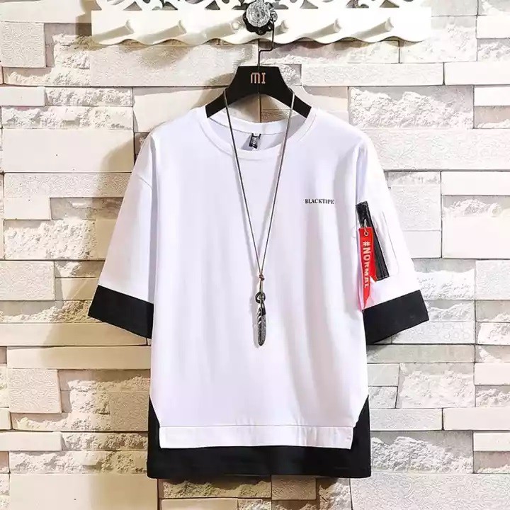 Kaos Distro Lengan Pendek Pria Korea MatchAfashion Hiphop Style Jinwoo/ Baju Lengan Pendek Cowo Korea