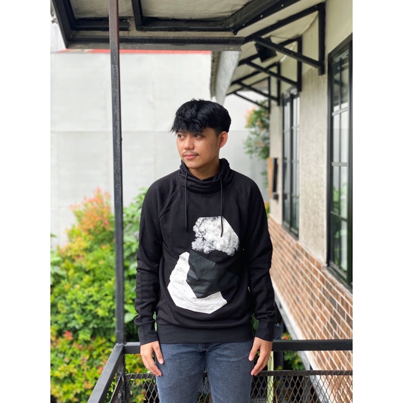 funnel collar sweatshirt by h&m original