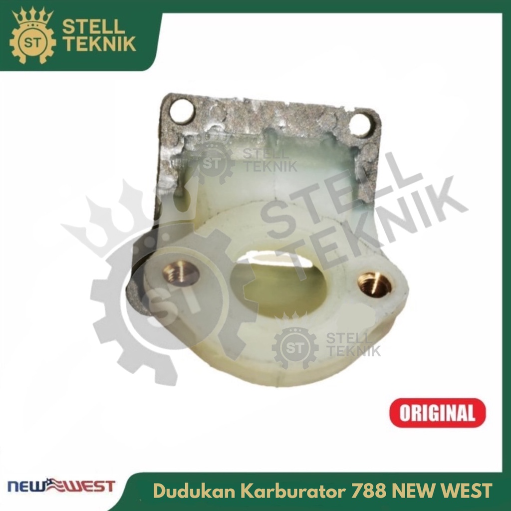 Dudukan Karburator 788 NEW WEST / Bracket Chainsaw 788 New West Original