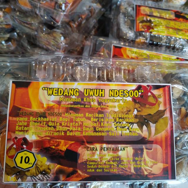 

Promo!!! WEDANG UWUH MURAH LENGKAP GULA BATU DAN JAHE SEHAT...