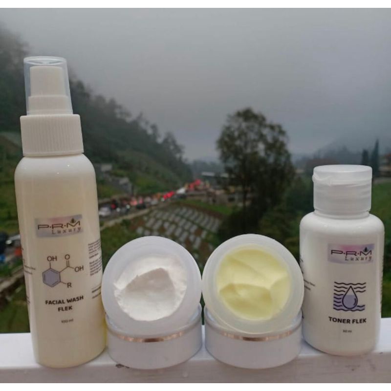 PRM LUXURY ORI paket FLEK HITAM BPOM free pouch