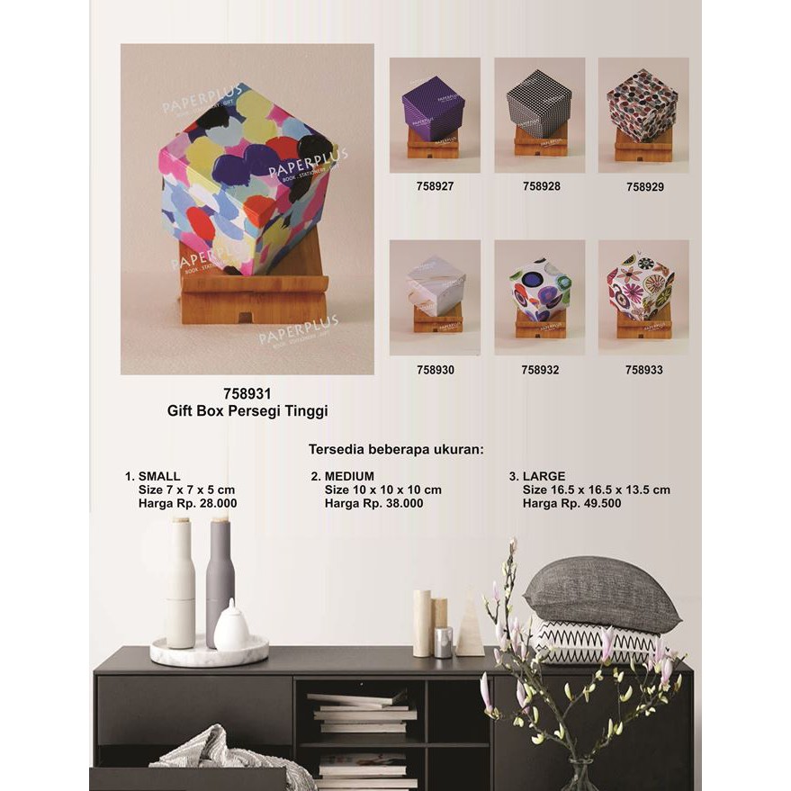

Kotak kado/Kotak Hadiah/Gift Box Persegi Tinggi_Small_Candy Rock