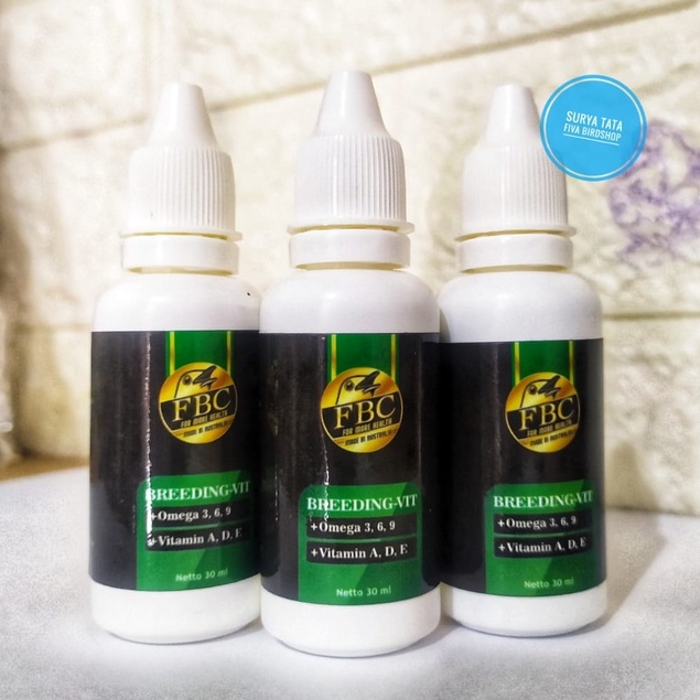 FBC BREEDING VIT vitamin breeding untuk burung murai batu kacer c ijo love bird