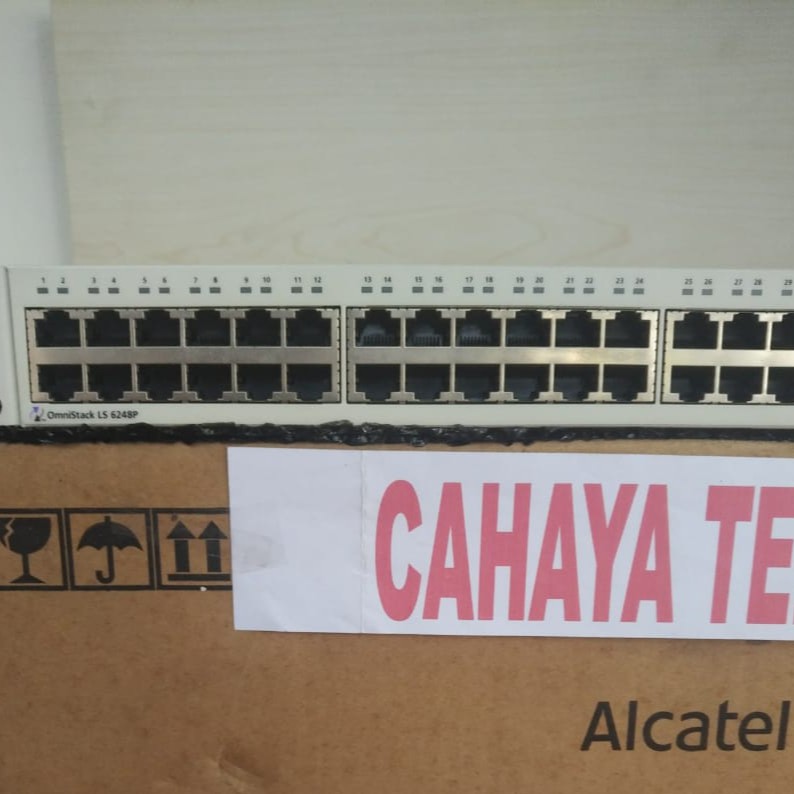 Swicth Hub Alcatel Lucent OS LS6248P POE 48 port