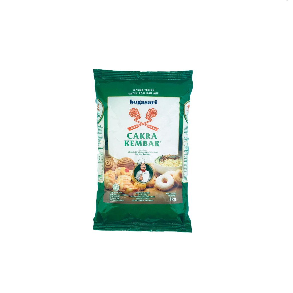 Bogasari / Cakra Kembar / Tepung Terigu / 1kg