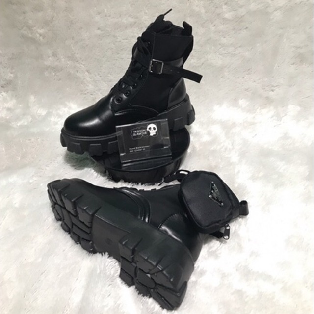 BT70 SEPATU BOOTS IMPORT WANITA KOREA BTS BRITISH MARTIN INGGRIS