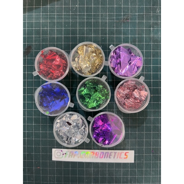 

FOIL LEAF PAPER WARNA CAMPURAN CARBON FORGED
