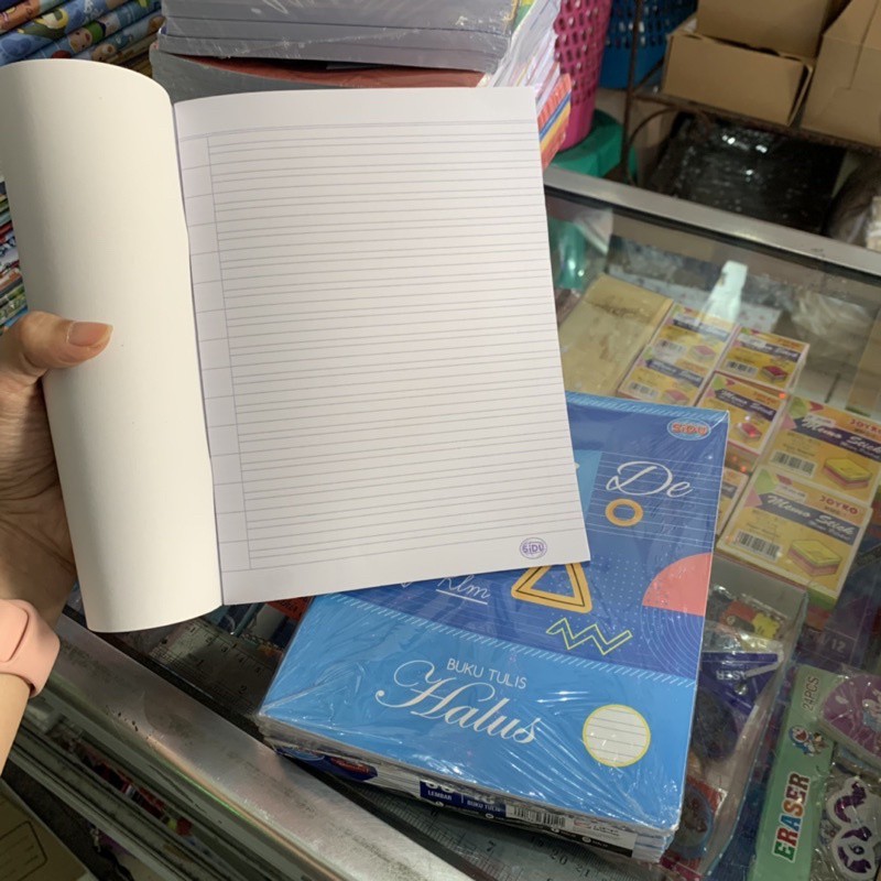 

Buku Tulis Halus / Buku Garis 3 / kotak matematika- SiDU