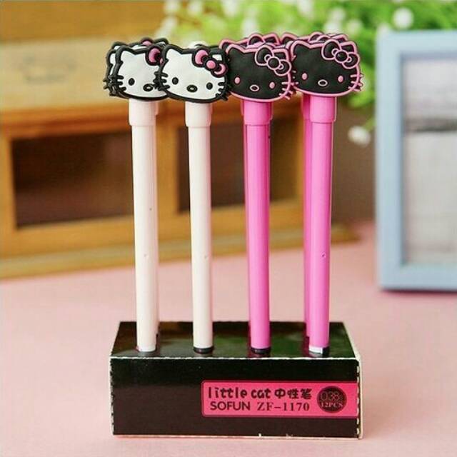 

Pulpen Gel Hello Kitty 0.38mm