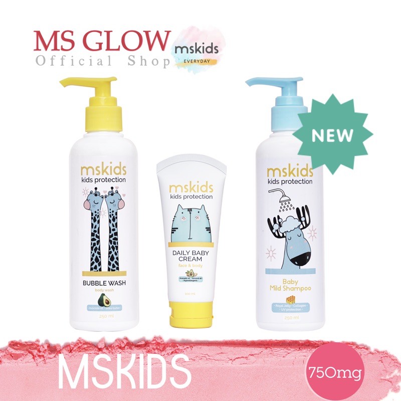 MS GLOW KIDS-KIds Paket 3macam