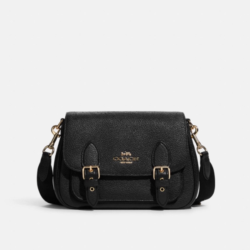 Coach Lucy Crossbody Black Leather (C6782)