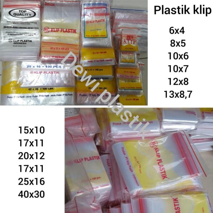 Plastik klip 15x10 / plastik obat