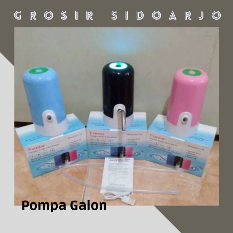 Pompa Galon Vanstar / Pompa Galon Electric / Pompa Galon / Pompa Galon Charge