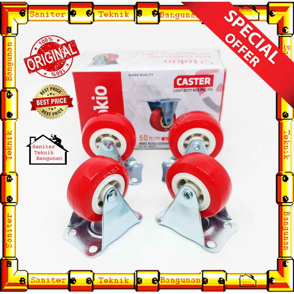Roda Kastor Tokio 2&quot; Inch Mati Non Rem