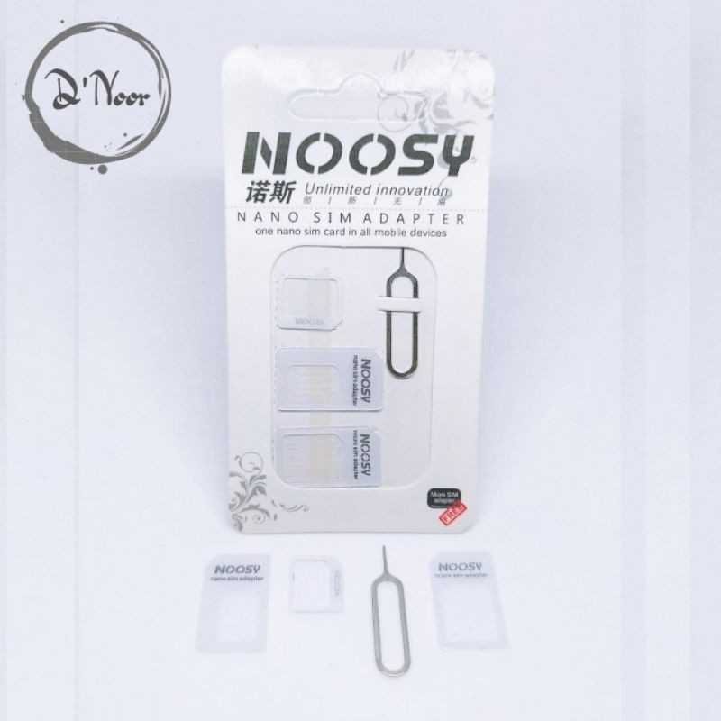 Tempat Simcard, Penusuk tusuk Simcard Ejector, Adapter Sim Card Nano Hitam dan Putih Sambungan Kartu