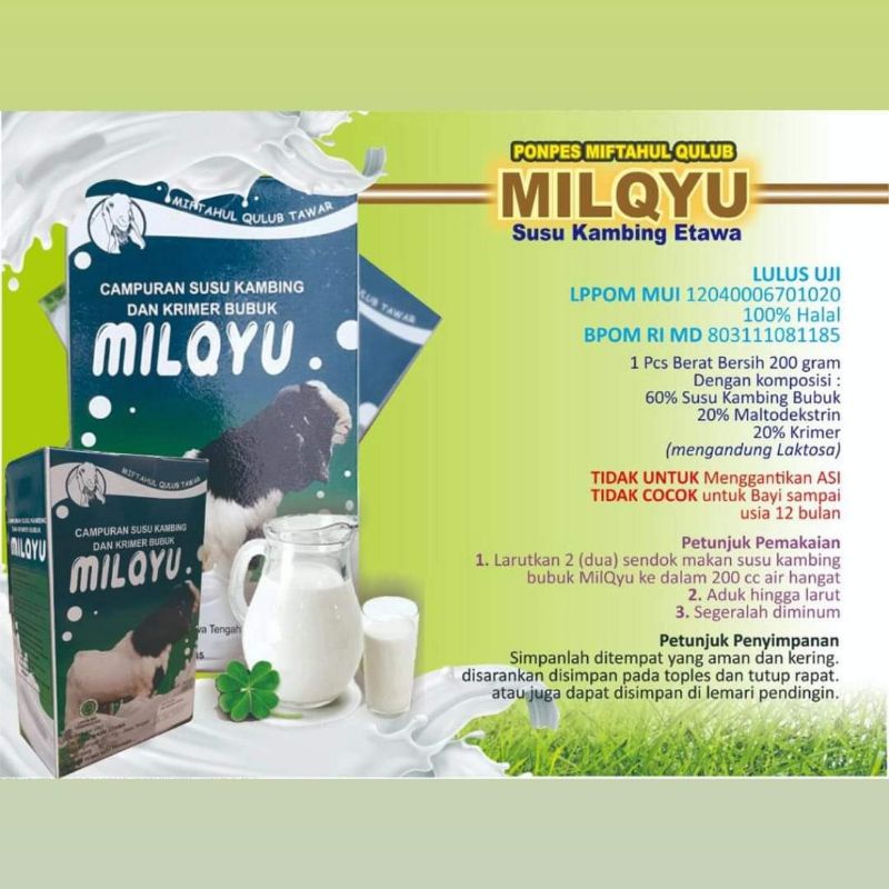 MILQYU Susu Kambing Etawa Miftahul Qulub