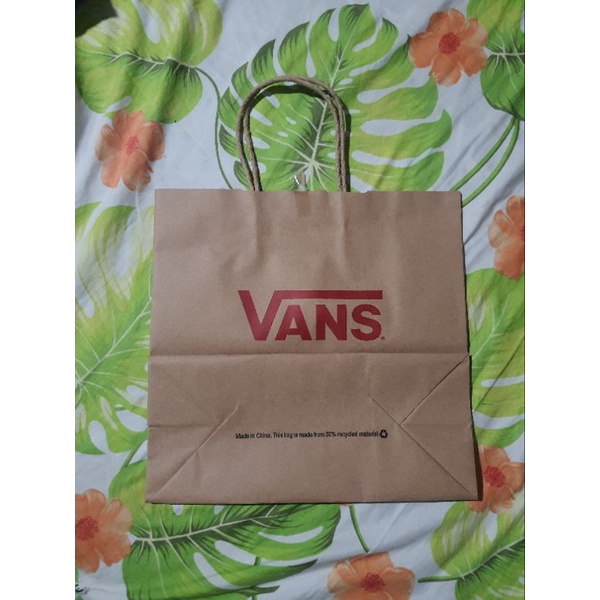 

paperbag vans small edition preloved.